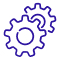 Icon of a cog